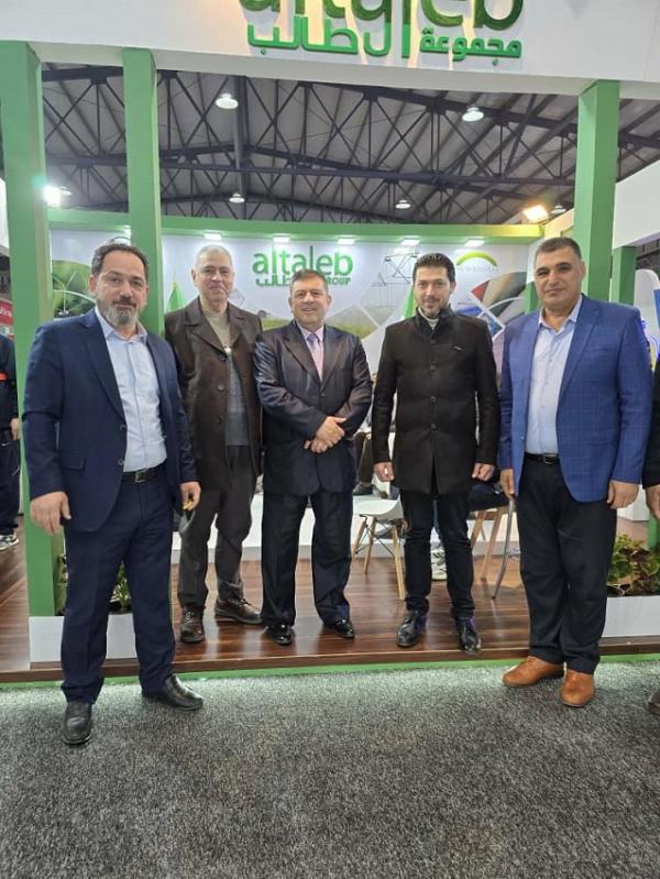 وفد غرفة زراعة دمشق وريفها يزور معرض 