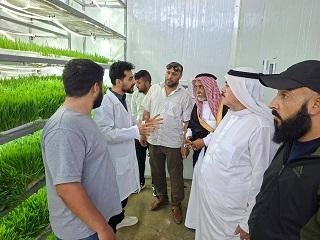 غرفة زراعة ريف دمشق تطّلع على تقنيات شركة Nutra Green X  الرائدة في الزراعات المائية